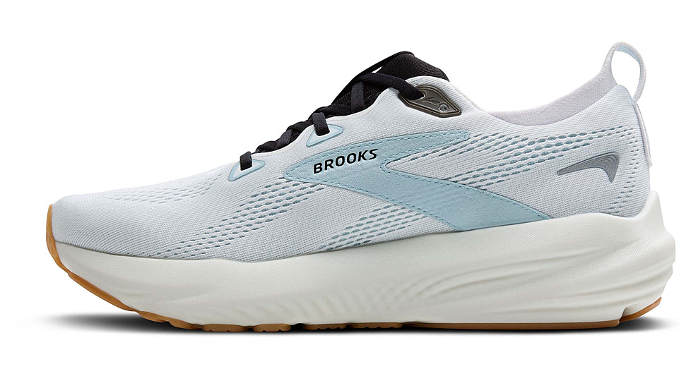 Brooks Glycerin 22 Road Running Shoes - Mens, Bright White/Winter Sky/Black, 12.0 US/Medium, 1104451D175.120