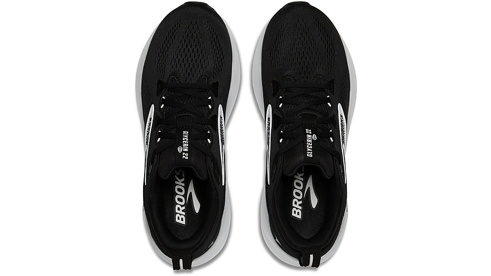 Brooks Glycerin 22 Road Running Shoes - Womens, Black/Grey/White, 7, 1B, 1204341B090.070