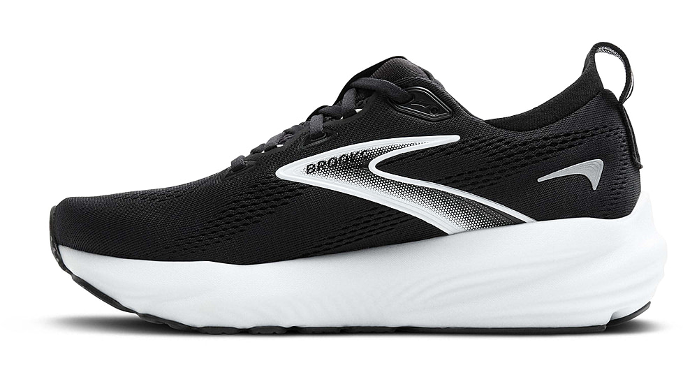 Brooks Glycerin 22 Road Running Shoes - Womens, Black/Grey/White, 8.0 US/Wide, 1204341D090.080