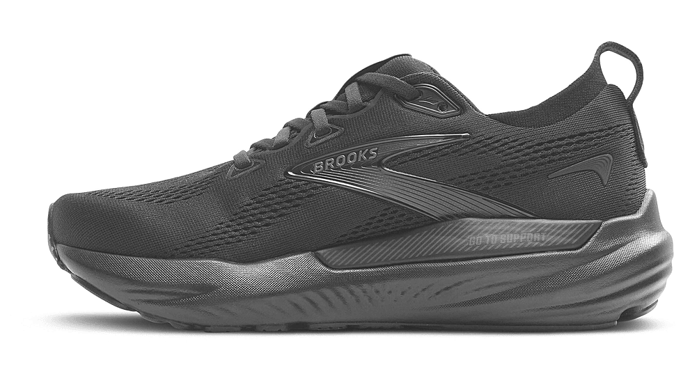 Brooks Glycerin GTS 22 Road Running Shoes - Mens, Black/Black/Ebony, 10.0 US/Medium, 1104461D020.100