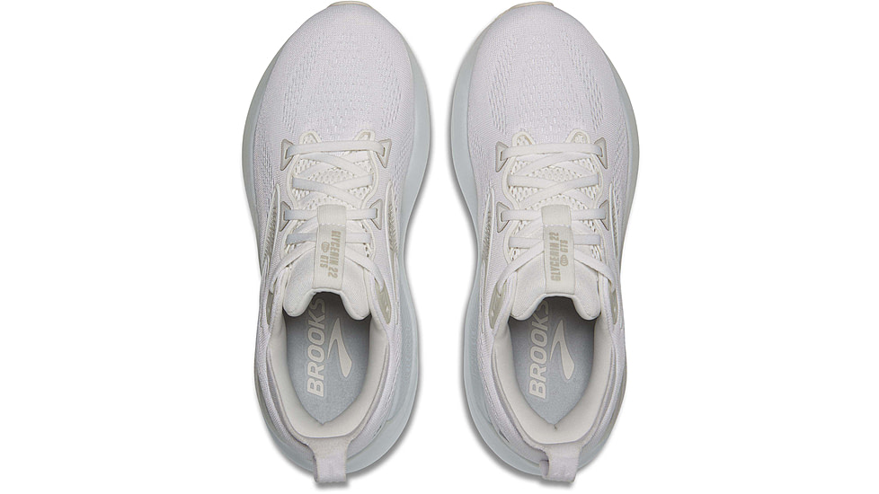 Brooks Glycerin GTS 22 Road Running Shoes - Womens, White/White/Grey, 6.0 US/Medium, 1204351B151.060