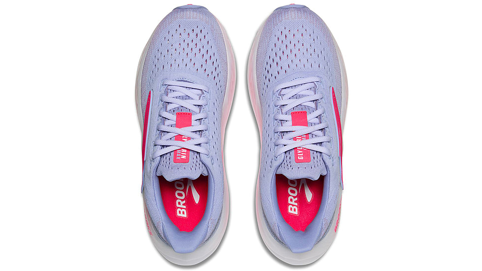 Brooks Glycerin Max Road Running - Womens, Blue Heron/Diva Pink/White, 6, 1B, 1204361B447.060