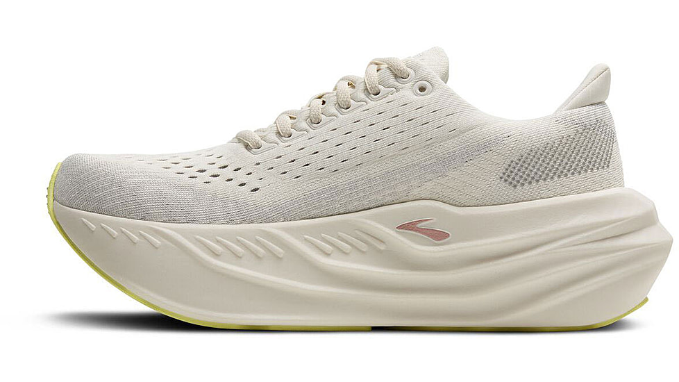 Brooks Glycerin Max Road Running - Womens, Coconut/Alloy/Rose, 9, 1B, 1204361B115.090