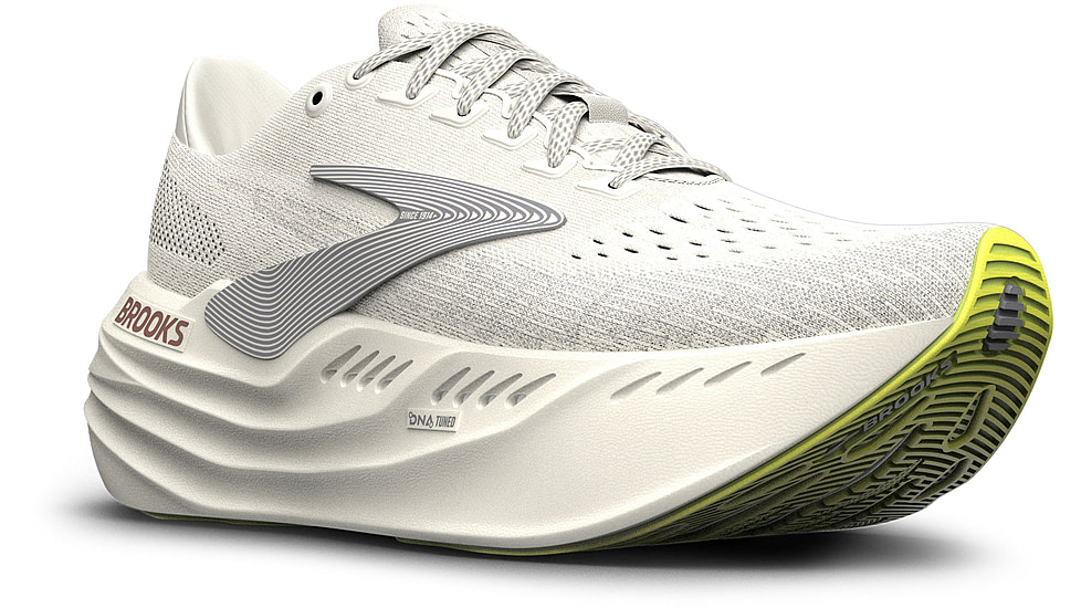 Brooks Glycerin Max Road Running - Womens, Coconut/Alloy/Rose, 9, 1B, 1204361B115.090