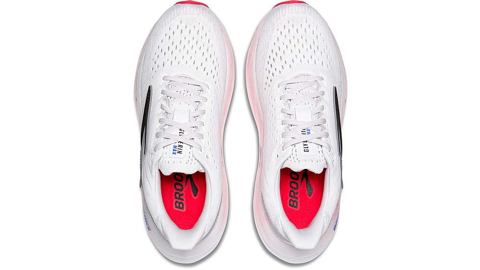 Brooks Glycerin Max Road Running Shoes - Womens, White/Black/Diva Pink, 7.5 US/Medium, 1204361B118.075
