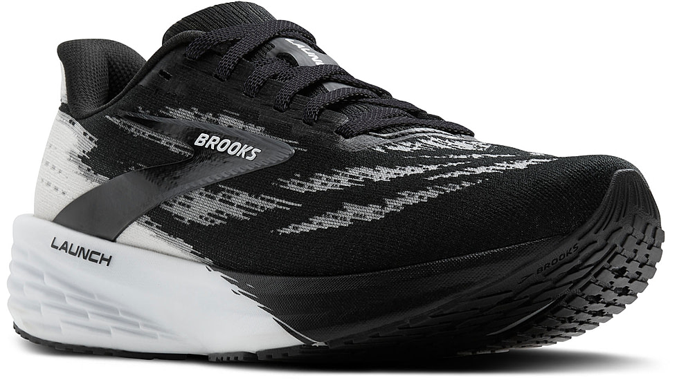 Brooks Launch 11 Road Running Shoes - Mens, Black/White, 9.5, 1D, 1104501D087.095