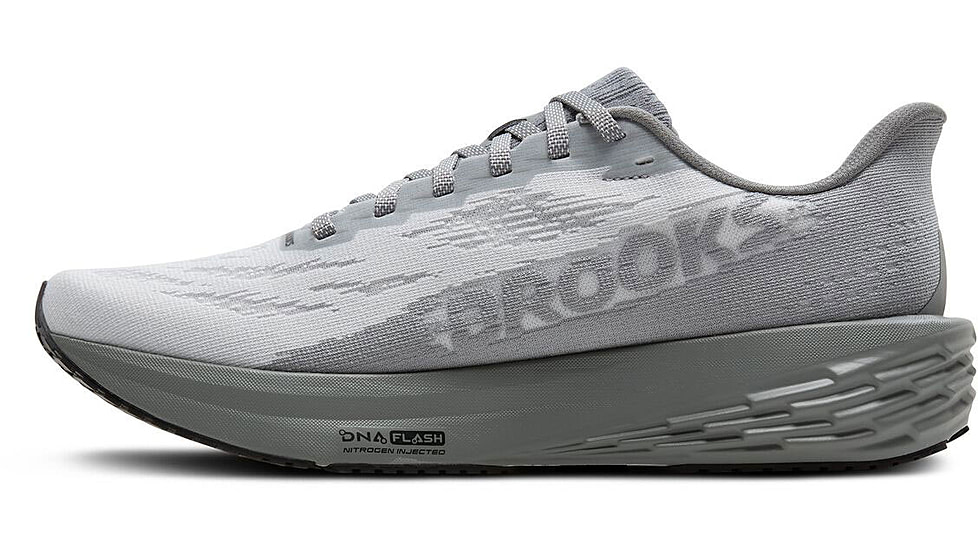 Brooks Launch 11 Road Running Shoes - Mens, Oyster/Primer Gray/Blue, 10, 1D, 1104501D021.100