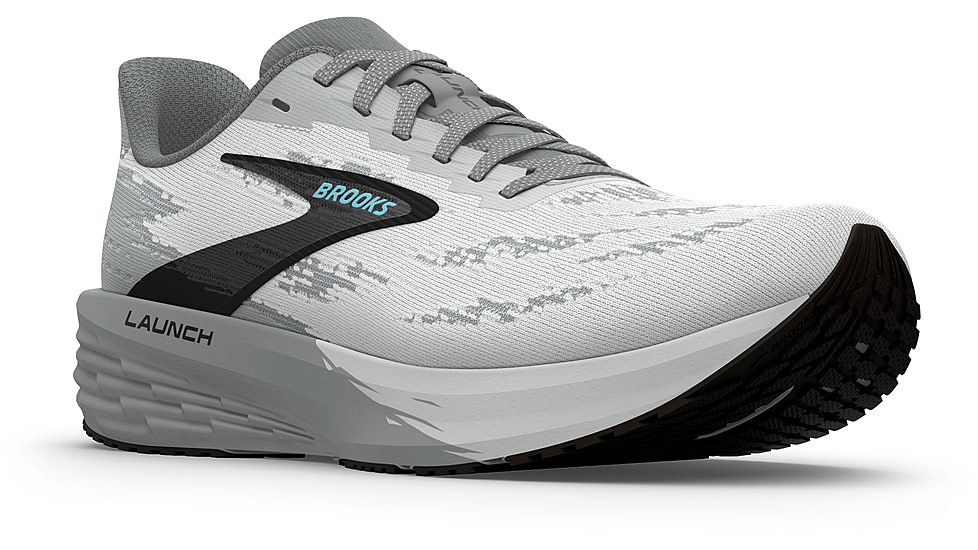 Brooks Launch 11 Road Running Shoes - Mens, Oyster/Primer Gray/Blue, 10, 1D, 1104501D021.100