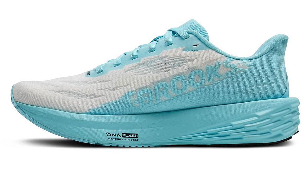 Brooks Launch 11 Road Running Shoes - Womens, White/Atomizer/Pink Clay, 10, 1B, 1204391B105.100