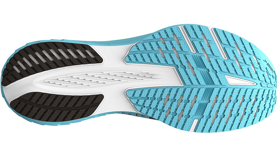 Brooks Launch 11 Road Running Shoes - Womens, White/Atomizer/Pink Clay, 10, 1B, 1204391B105.100