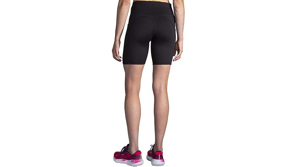 Brooks Spark 8 Short Tight - Womens, Black, Small, 221662001.025