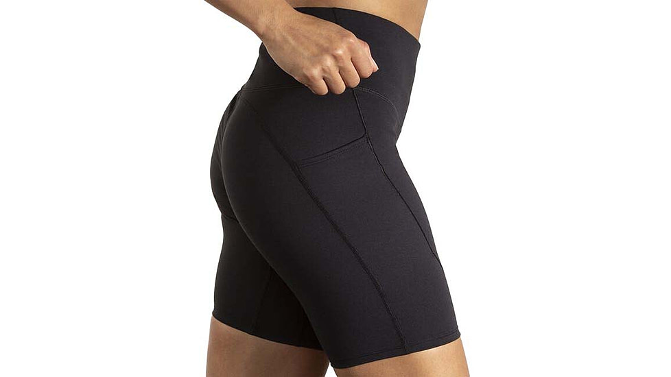 Brooks Spark 8 Short Tight - Womens, Black, Small, 221662001.025