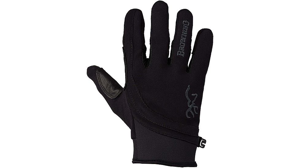 Browning Ace Shooting Gloves, Black, M, 3070209902