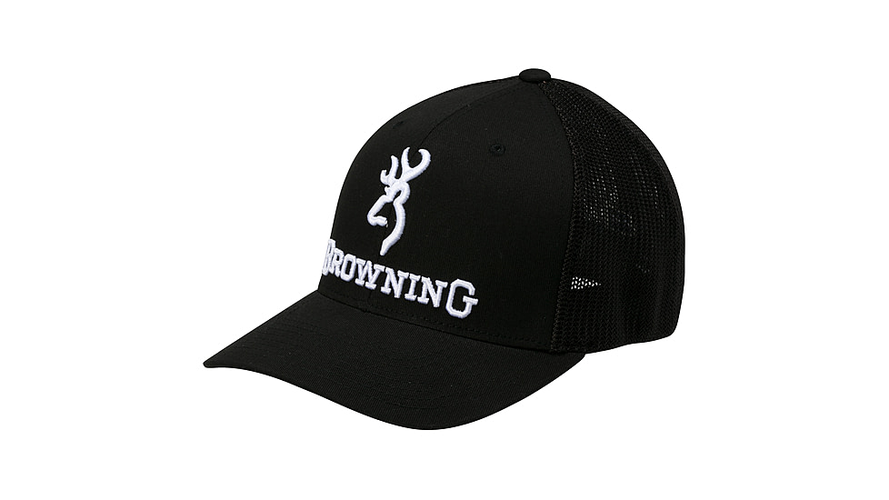 Browning Branded Cap, Black, Small / Medium, 308375992