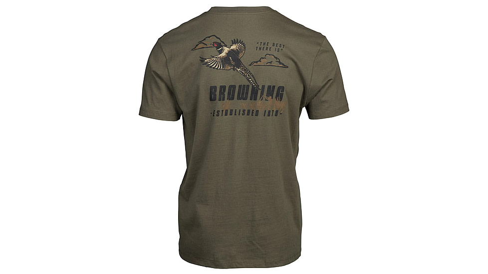 Browning Rooster Short Sleeve T-Shirt - Mens