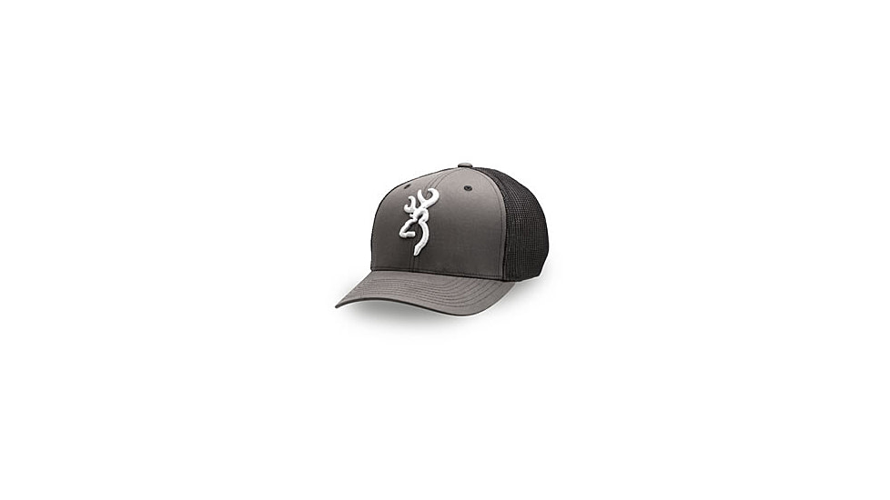 Browning Colstrip Cap, Gray, Flex Fit, S-M 308702892