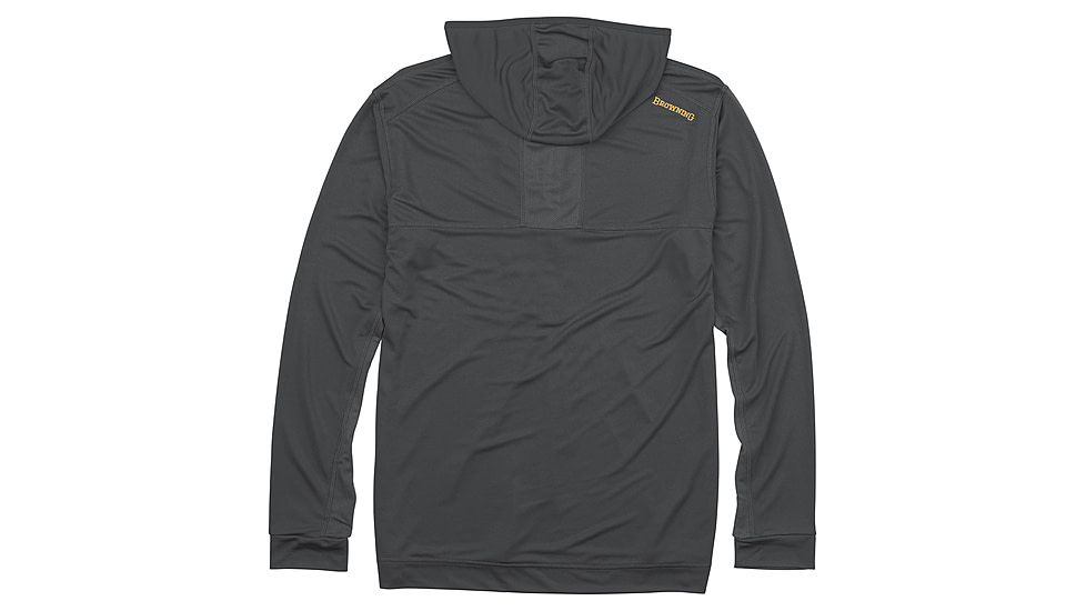 Browning Early Season Hooded Shirt - Mens, Carbon Gray, 3XL, 3010827906