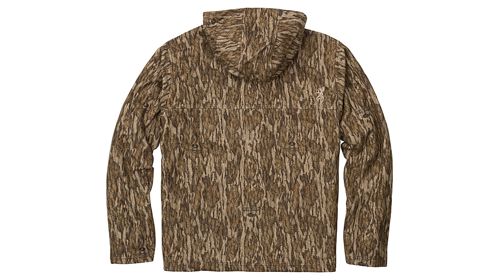Browning Hydro-Fleece Jacket - Mens, Mossy Oak Bottomland, Large, 3041211903