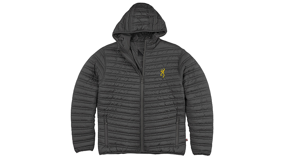 Browning Packable Puffer Jacket - Mens, Carbon Gray, Large, 3043087903