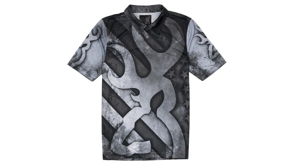 Browning Shirt Browning Team, Black/White, XL, 3010179904