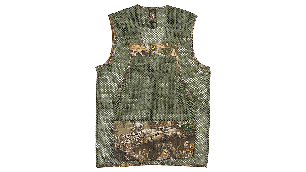 Browning Upland Dove Vest - Mens, Realtree Edge, 2XL, 3051036005