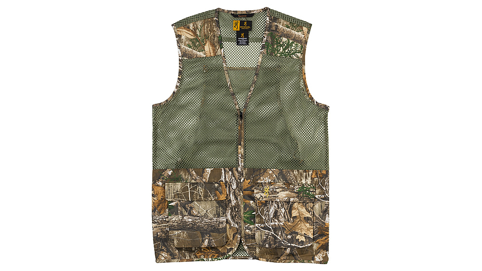 Browning Upland Dove Vest - Mens, Realtree Edge, 2XL, 3051036005
