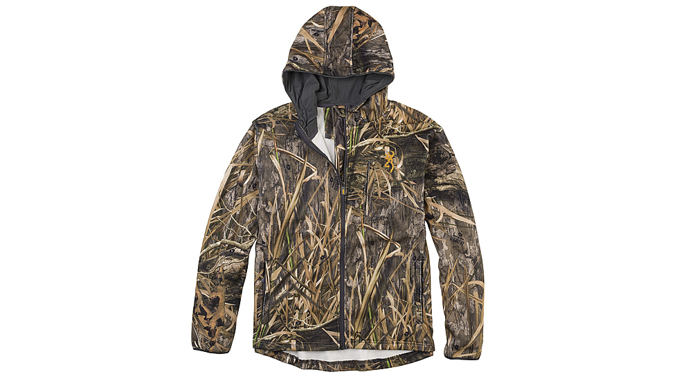 Browning Wasatch Fleece Jacket - Mens, Mossy Oak Shadow Grass Habitat, Medium, 3048695902