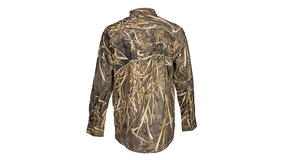 Browning Wasatch Shirt - Mens, Mossy Oak Shadow Grass Habitat, Small, 3017805901