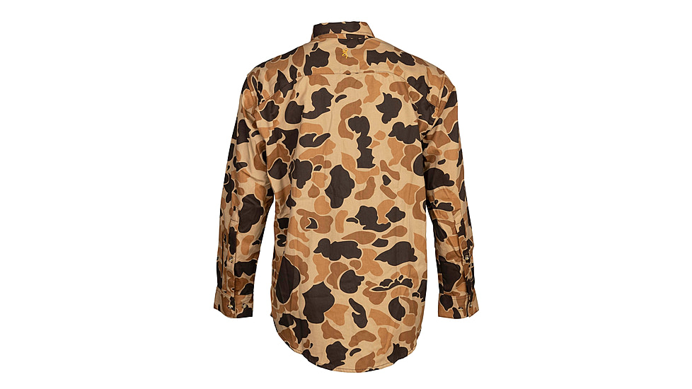 Browning Wasatch Shirt - Mens, Vintage Tan, Small, 3017801201