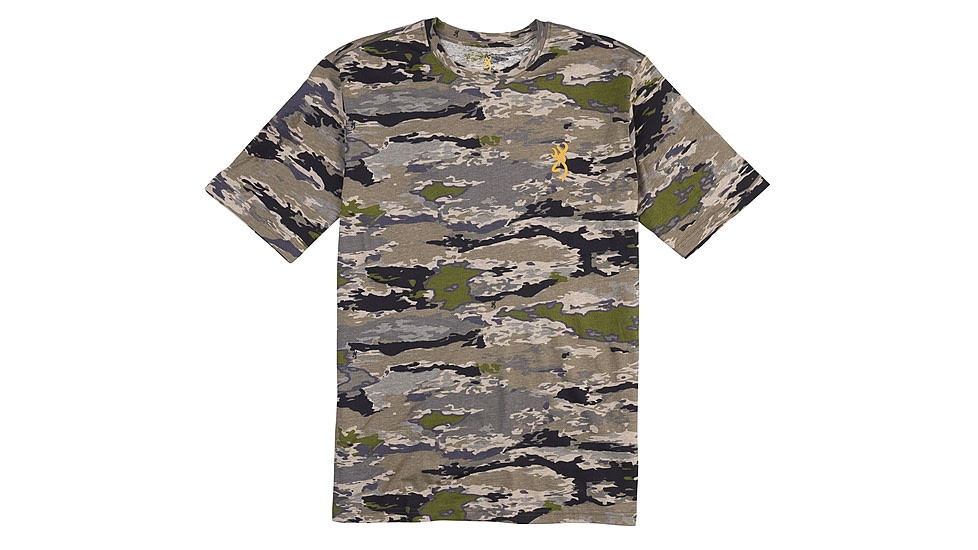 Browning Wasatch Short Sleeve T-Shirt - Mens, Ovix, 2XL, 3017813405