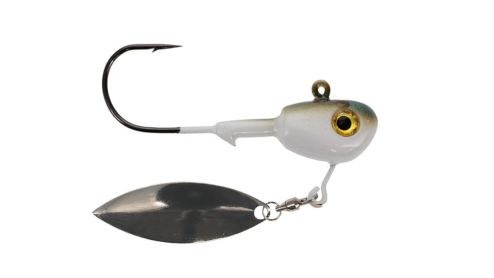 Buckeye Lures Single Blade Su-Spin, 3/4 Oz, Arkansas Shiner, BEL-SSBS34AS