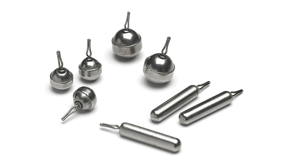 Bullet Weights Tungsten Finesse Drop Shot, Clam Pack - Natural, 1/8 oz, PBTGNFDS18