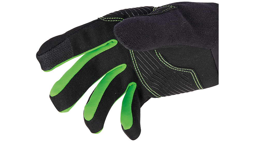 C.A.M.P. G Comp Warm Gloves, Black/Green, Small, 3396S