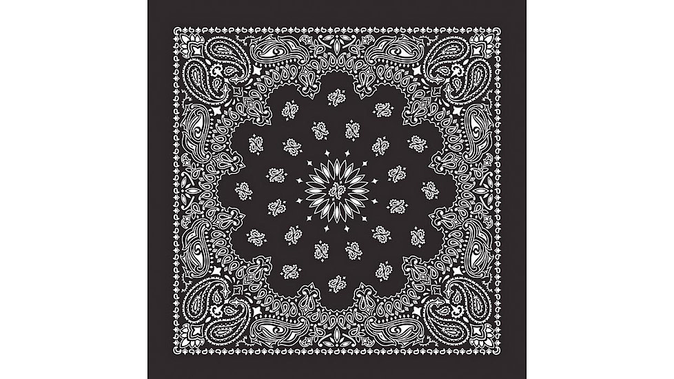 Carolina Manufacturing Bandanas Red W/hang Tag &amp; Upc B22PAI-000001 UPC