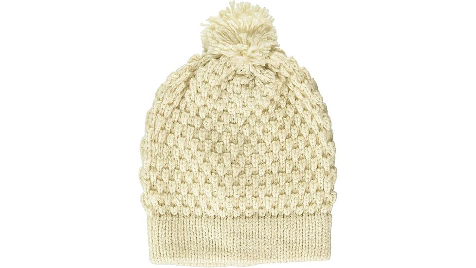 Carve Designs Abby Pom Beanie - Womens, Birch, One Size, HTBE30-280-OS