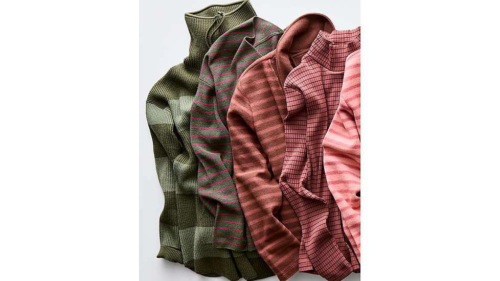 Carve Designs Denise Turtleneck - Womens, Penny Mini Breton, Extra Small, TKAR45-916-XS