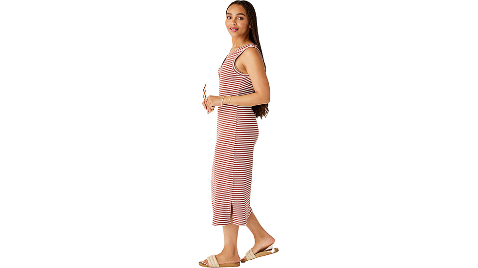 Carve Designs Elodie Rib Dress - Womens, Penny Stripe, Small, DKPT20-914-SM