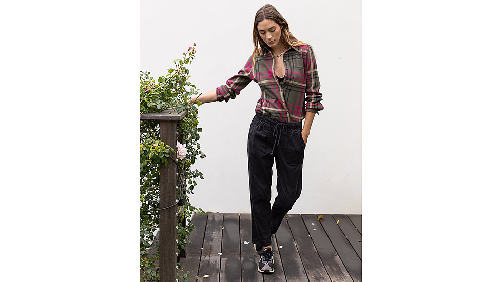 Carve Designs Fairbanks Supersoft Shirt - Womens, Fir Multiplaid, Small, TKSS70-392-SM