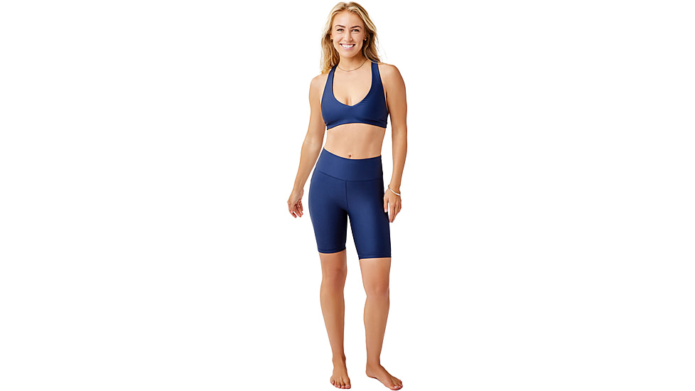 Carve Designs La Jolla Compression Top - Womens, Navy, Extra Small, BTHF36-552-XS