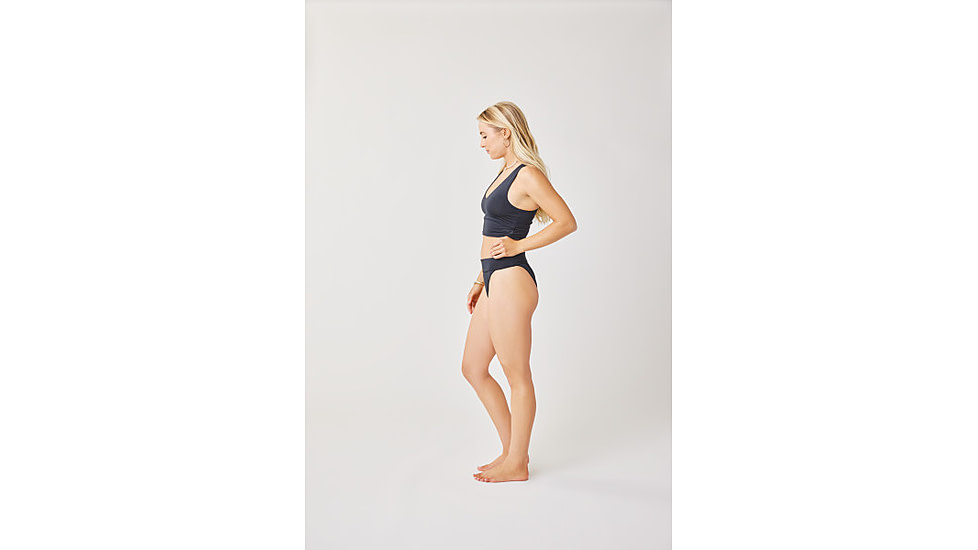 Carve Designs Lani Foldover Bottom - Womens, Black, Large, BBFW92-001-LG