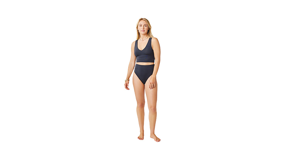 Carve Designs Lani Foldover Bottom - Womens, Black, Large, BBFW92-001-LG