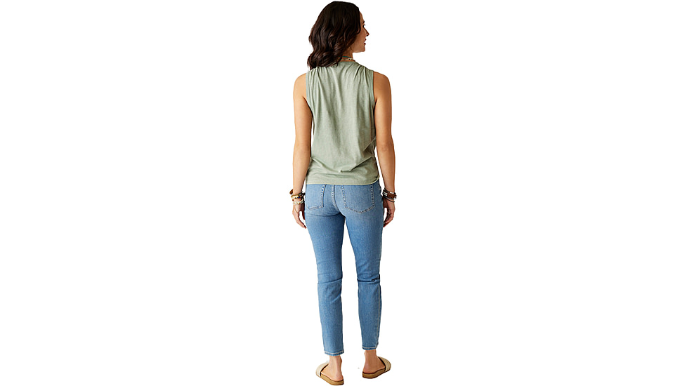 Carve Designs Larisa Hemp Tank - Womens, Light Cilantro, Extra Small, TKHK20-328-XS