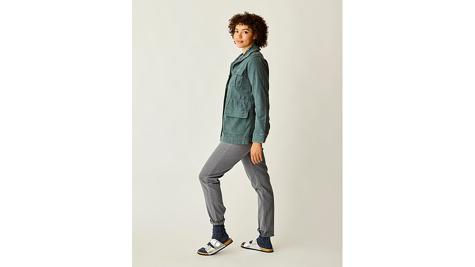 Carve Designs Opal Utility Jacket - Womens, Slate, Extra Small, JCRU10-030-XS