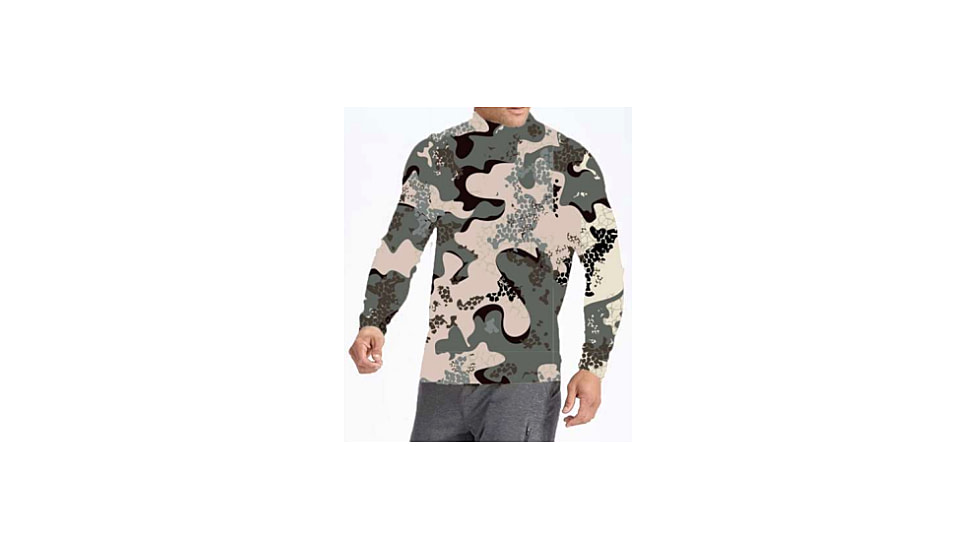 Christensen Arms Ram Logo Camo Performance LS Shirt - Mens, Alpine, 2X, 730-CA094-90-00-300-06