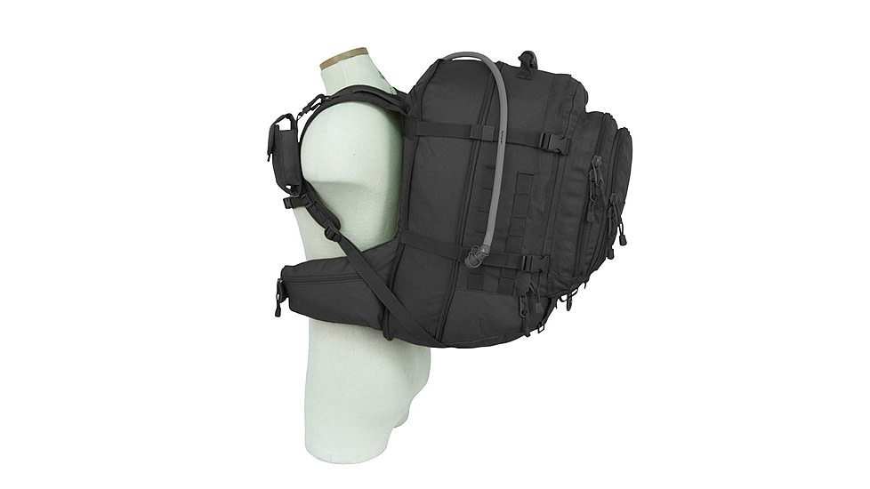 Mercury Tactical Tac Pak with Hydrapak, Black, 20 1/2in.x15in.x12 3/4in. 3978-BK