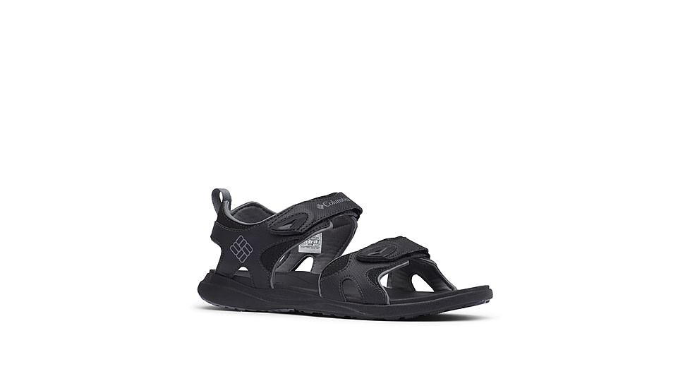 Columbia Ankle 2 Strap Sandal - Mens, Black/Ti Grey, 13, 1907061-010-13