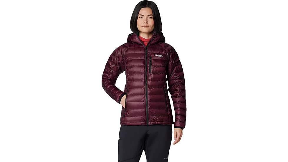 Columbia Arctic Crest Down Hooded Jacket - Womens, Moonvista, Extra Small, 2086071607-XS