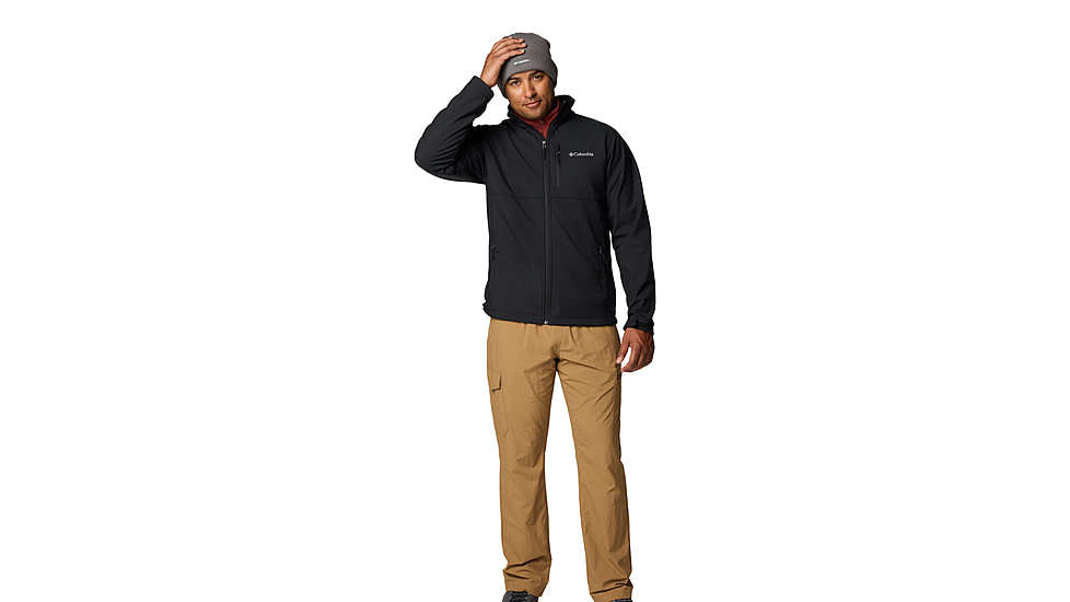 Columbia Ascender Softshell Jacket - Mens, Black, XXL, 1556531-007-XXL