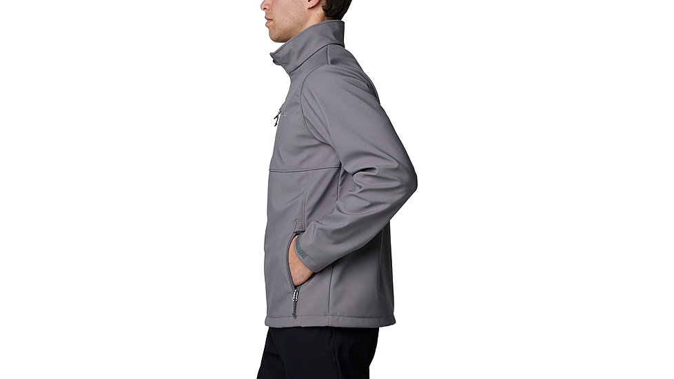 Columbia Ascender Softshell Jacket - Mens, City Grey, XXL, 1556531-023-XXL