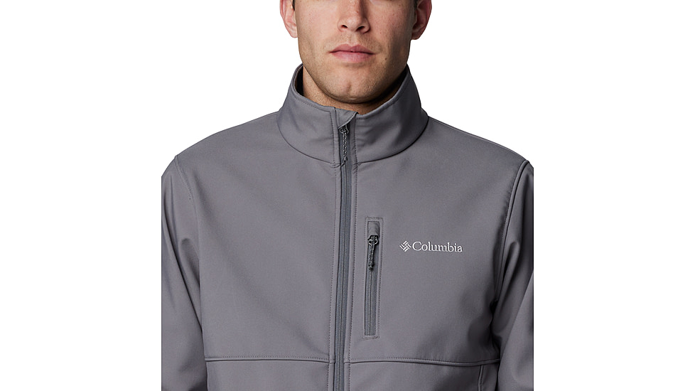Columbia Ascender Softshell Jacket - Mens, City Grey, XXL, 1556531-023-XXL